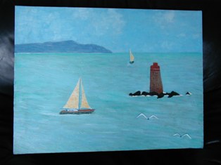 peinture de Josette Bude Laurent